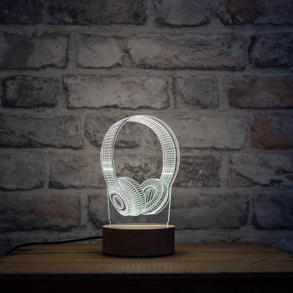 Play it By Ear 3D Headset Lamp