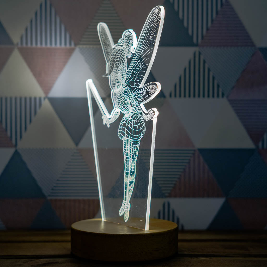 Fairy 3d led lamp in England
