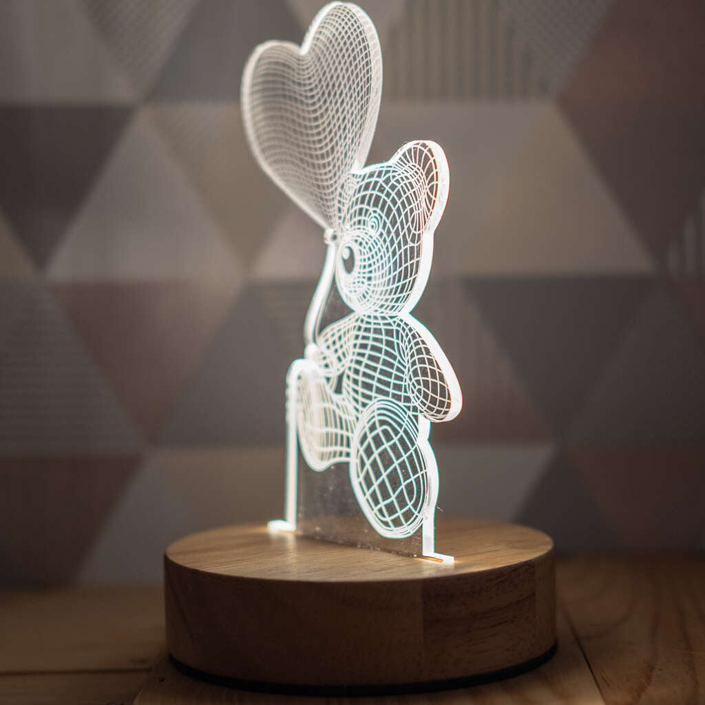  Teddy Bear Led Lamp