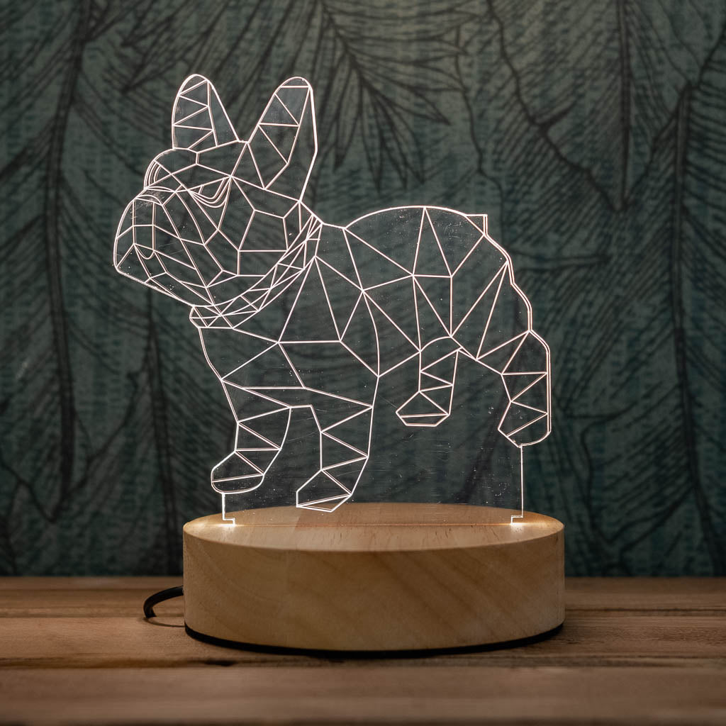 Friends Fur-Ever French Bulldog Table Lamp