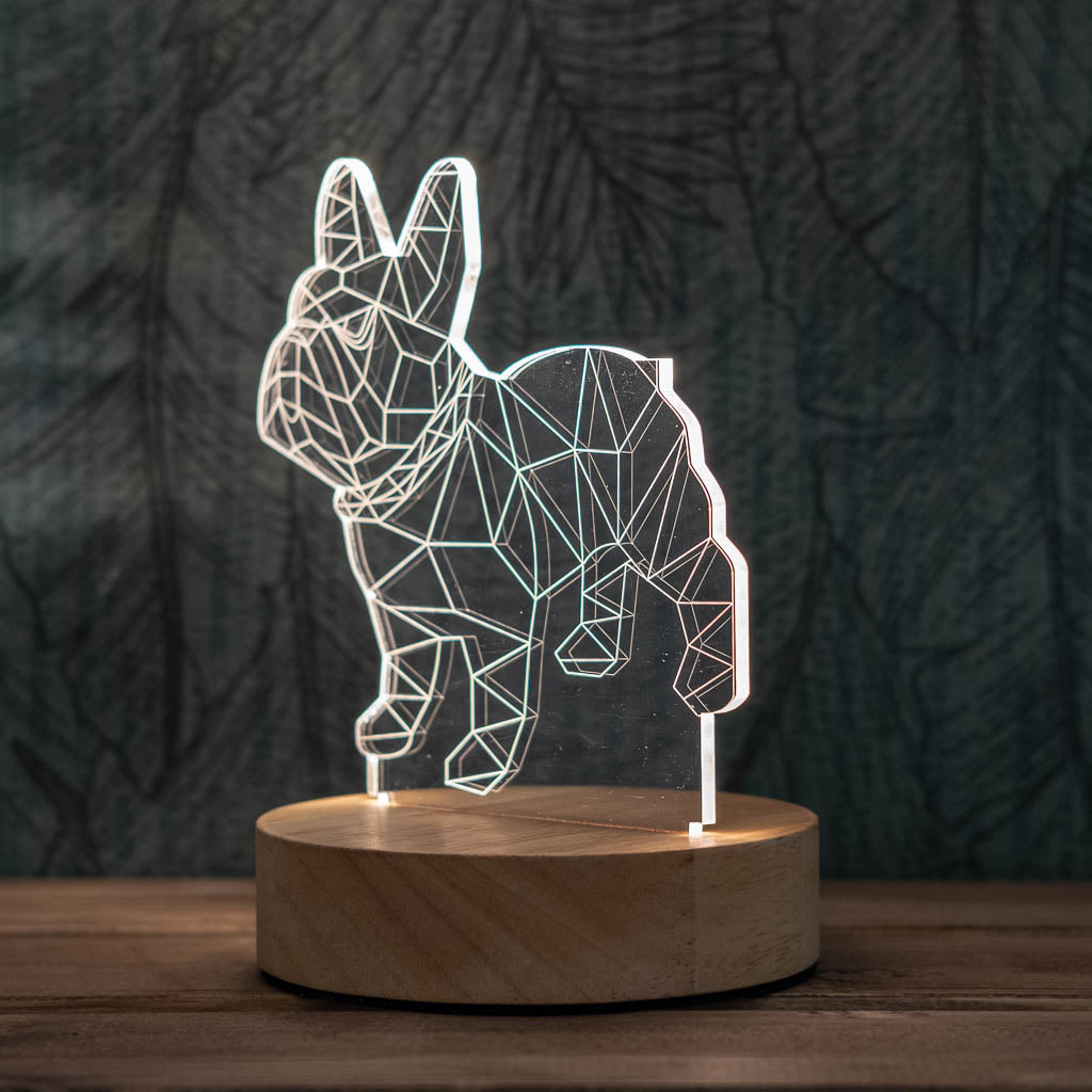 Friends Fur-Ever French Bulldog Table Lamp