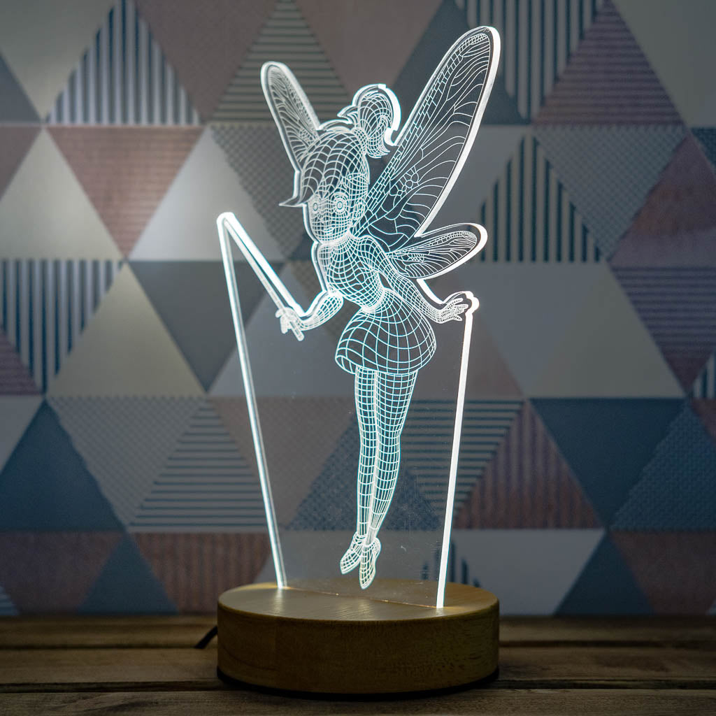 3D LED fairy lamp in England
