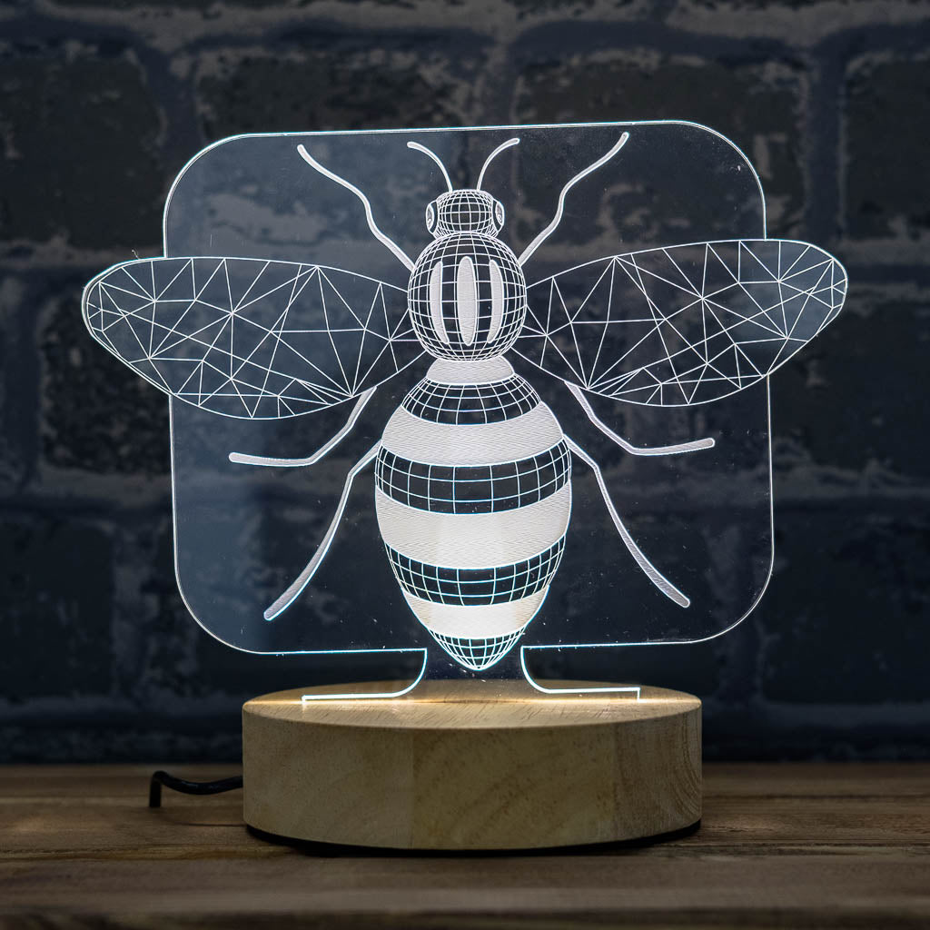 3D bee lamp in england
