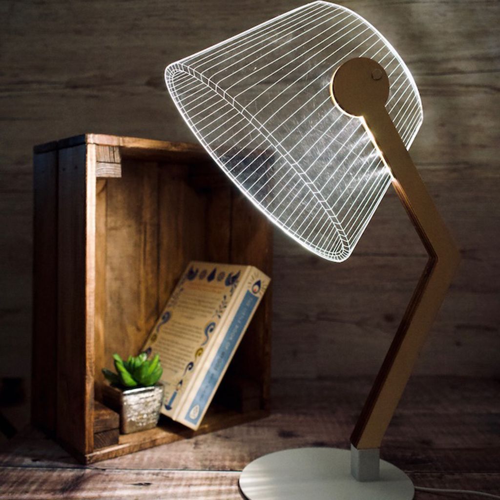 3D led table lamp in england